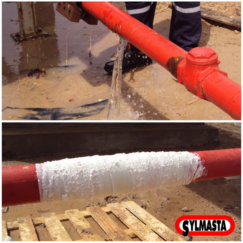 SylWrap Pipe Repair Bandage Composite Wrap for Pipe Protection