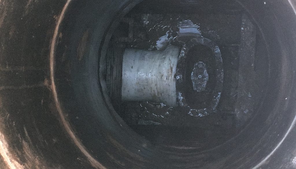 SylWrap Universal Pipe Repair Kit successfully repairs a burst carbon steel underground water main which had been left to leak for 15 years